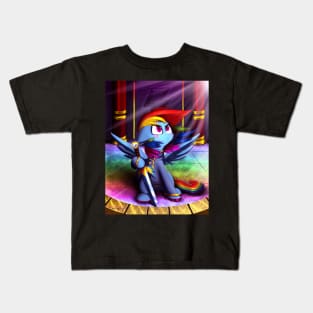 Guardian Loyalty (Rainbow Dash - My Little Pony) Kids T-Shirt